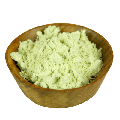 Pure Wasabi Powder in Sealed Bag Packaging - Gluten-Free and Vegan Japanese Wasabi Powder