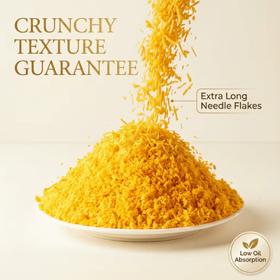 Natural Golden Bread Crumbs Supplier | Bulk Packaging and Customized Production Available