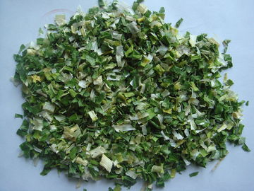 Natural Food Grade Dehydrated Chive Flakes 5*5mm AD Chive Flakes ISO / FDA